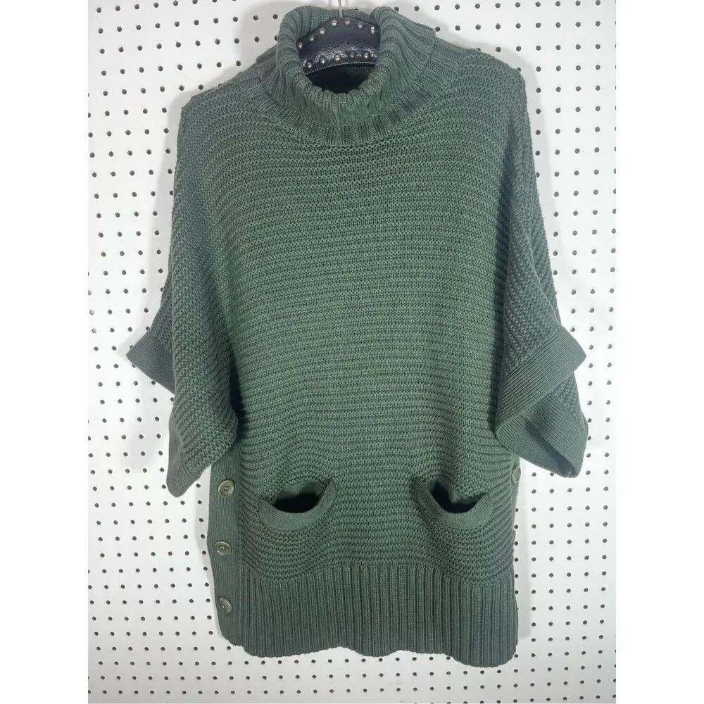 J.Crew turtleneck poncho sweater size Xs